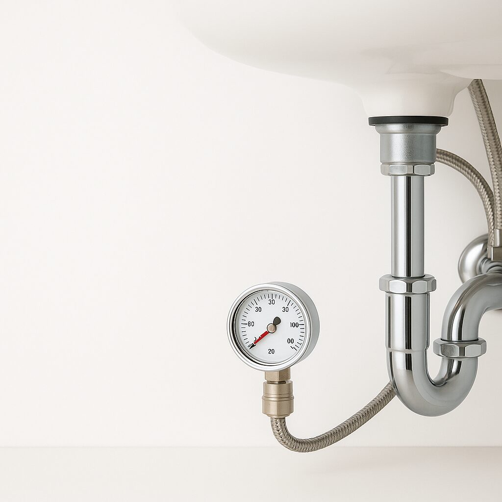 inspección de válvula para evitar problemas de presión